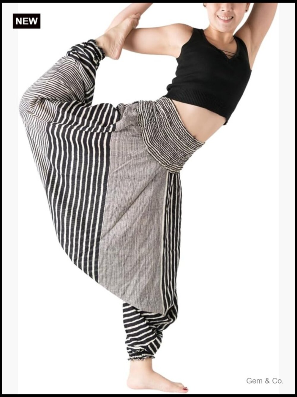 Women's Harem Pants Jumpsuit Boho Yoga Pants